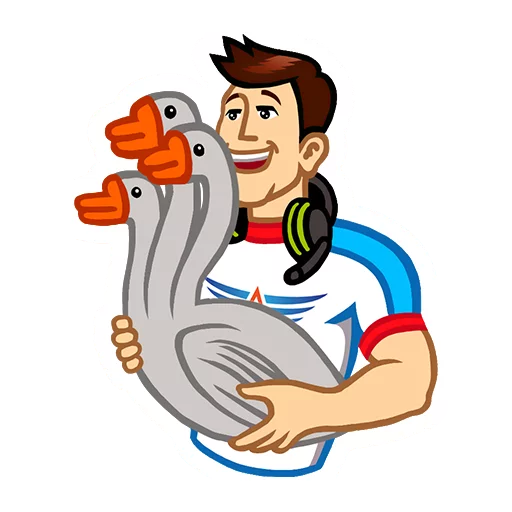 Telegram Sticker «Russian eSports» 👻