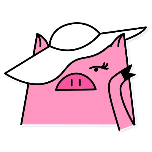 Telegram Sticker «Russian Pig» 🥳