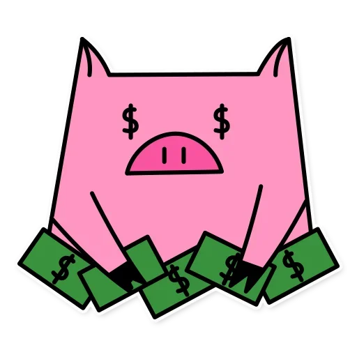 Telegram stiker «Russian Pig» 😜