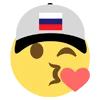 Russian Font emoji 😘