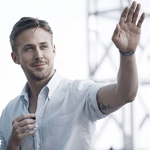 Telegram Sticker «Ryan Gosling» ✋️