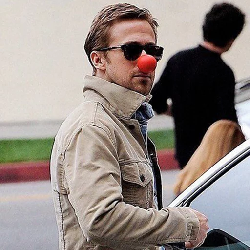 Telegram Sticker «Ryan Gosling» 🤡