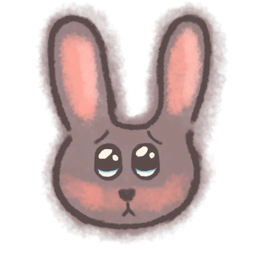 Стикер Telegram «rabbit Alex ˗ˏˋ ♡ ˎˊ˗» 🥺