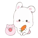 Rabbit emoji 🐷
