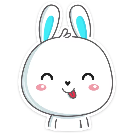 Telegram Sticker «Rabbit» 