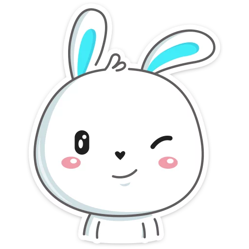 Telegram stiker «Rabbit» 😉