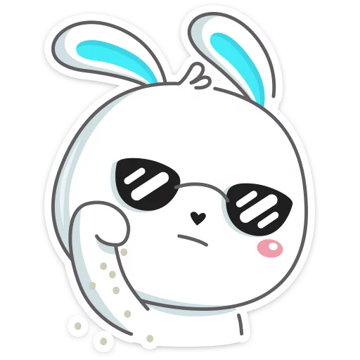 Rabbit emoji 😎