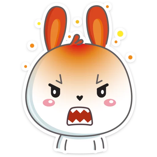 Rabbit emoji 😡