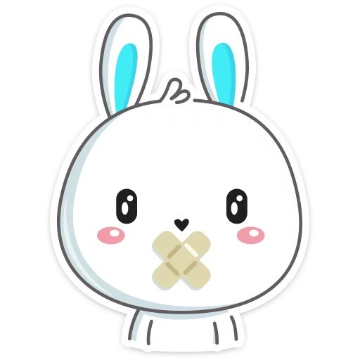 Rabbit emoji 😶