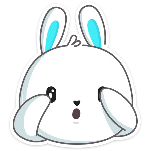 Rabbit stiker 🙈