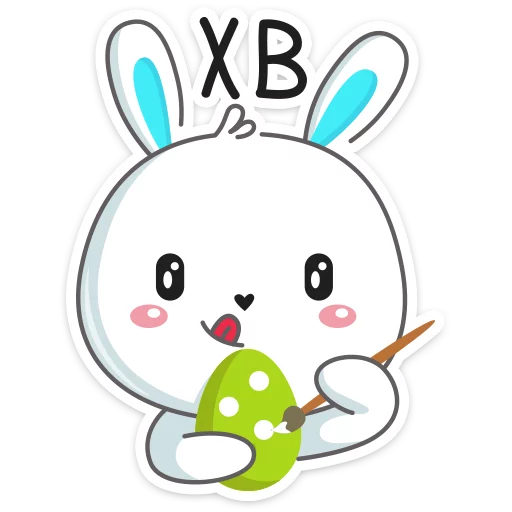 Telegram stiker «Rabbit» 🙌