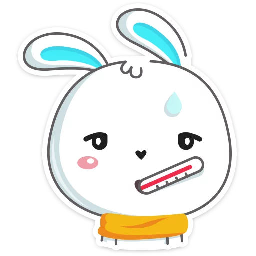 Rabbit emoji 🤒