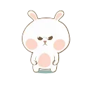 Rabbit Love emoji 👿