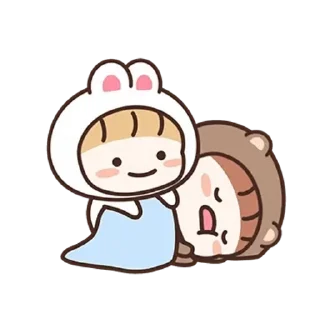 Rabbit Love 3  sticker 😴