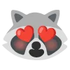 raccoons emoji 😍