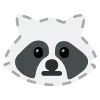 Емодзі Telegram «raccoons» 🫥