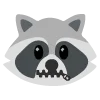 raccoons emoji 🤐