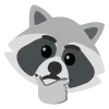 raccoons emoji 🤔