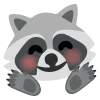 raccoons emoji 🤗