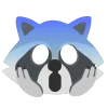 raccoons emoji 😱