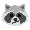 raccoons emoji 🫤