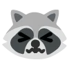 raccoons emoji 😖
