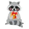 raccoons emoji 🎁