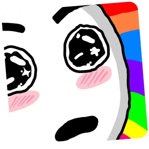 Rainbow Emotions sticker 🌈