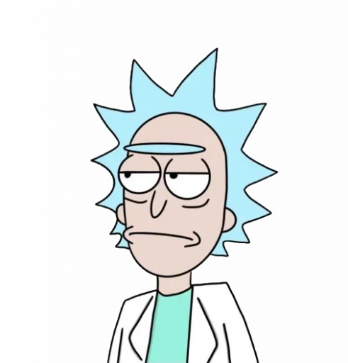 Rick and Morty emoji 😑