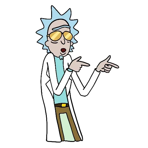 Rick and Morty stiker 😎