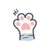 random cats  emoji 👏