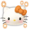 Эмодзи телеграм Hello Kitty