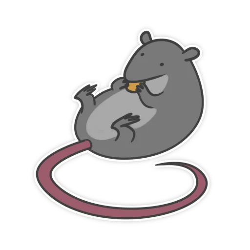 Telegram Sticker «Пацюк від» 🤤