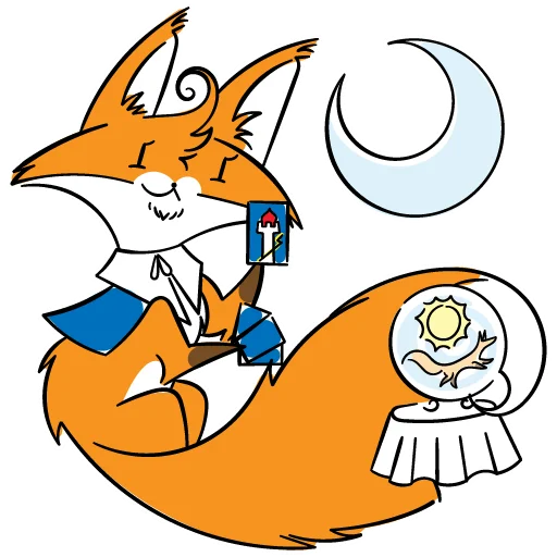 Telegram stiker «drekhann: лиски-крыски» 🧙‍♀️