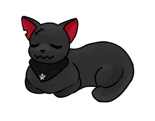 Кот | Cat sticker ☺️