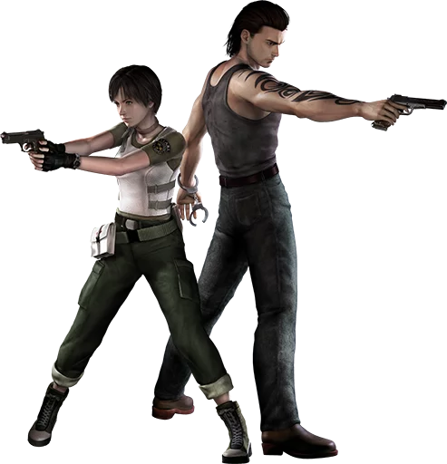 Resident Evil Zero sticker 👫