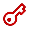 Telegram emoji «Красное и чёрное» 🔑