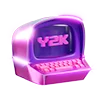 Емодзі retro pink 3D 🖥