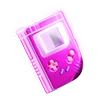retro pink 3D emoji 🎮