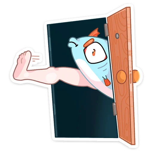 Telegram Sticker «Реверсивная русалка» ?