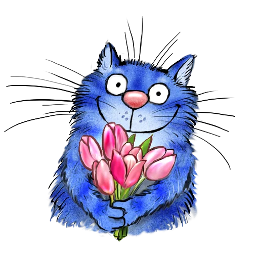 Rinas Blue Cats stiker 🌹