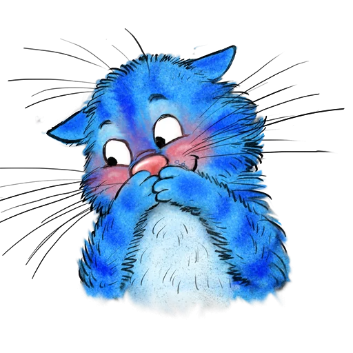 Rinas Blue Cats emoji ☺️