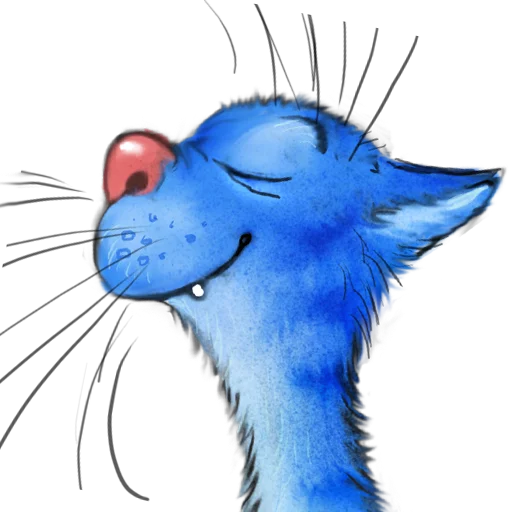 Rinas Blue Cats emoji 😇