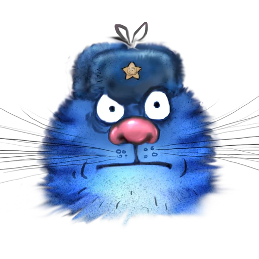 Rinas Blue Cats emoji 👮