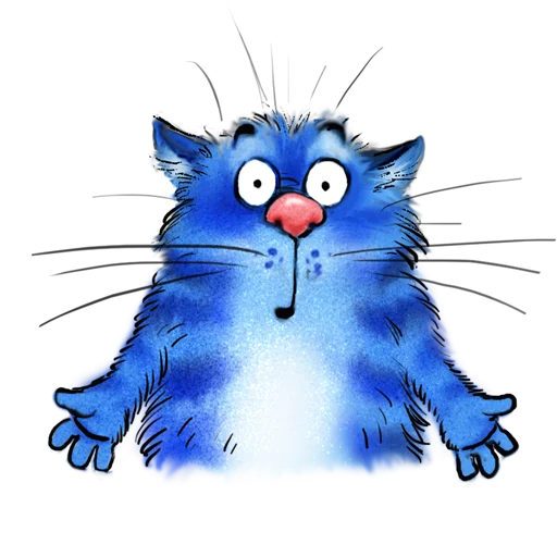 Telegram Sticker «Rinas Blue Cats» 🐥