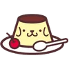 pompompurin emoji 🍮