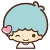 Эмодзи Telegram «little twin stars ♡ by sanrio (line)» 😉