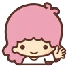 Telegram emojisi «little twin stars ♡ by sanrio (line)» 👋