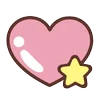 Telegram emojisi «little twin stars ♡ by sanrio (line)» 💖