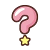 Telegram emojisi «little twin stars ♡ by sanrio (line)» ❔